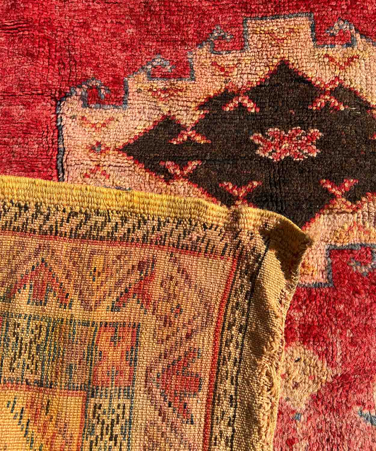 Vintage Moroccan Taznakht Rug 245/140 cm