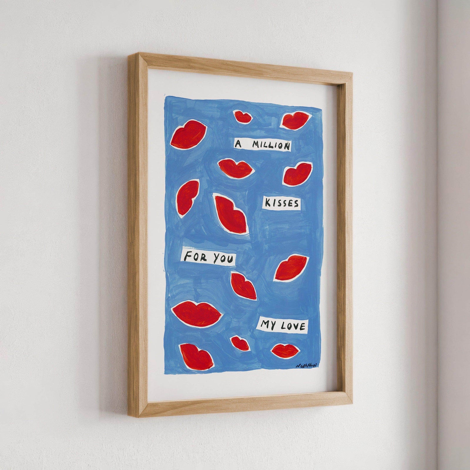 A Million Kisses Print