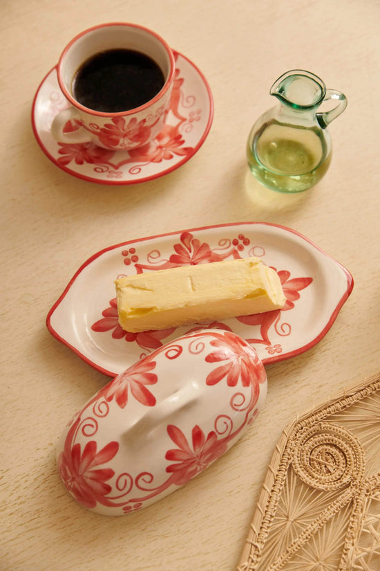 Liliana Ceramic Butter Dish