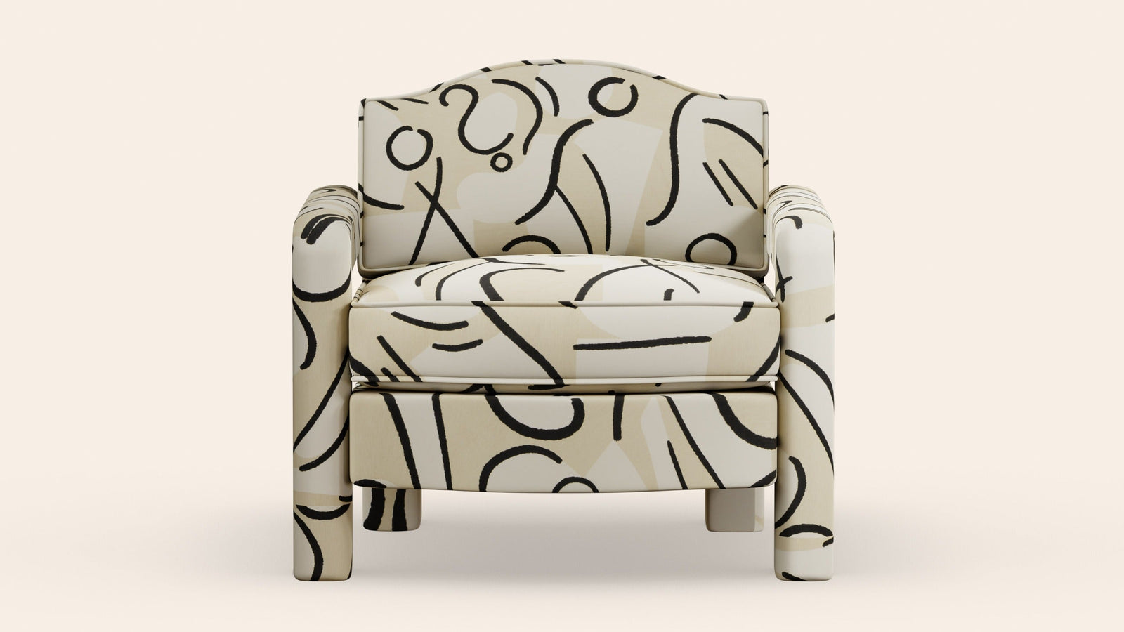 Elio Armchair, Coconut