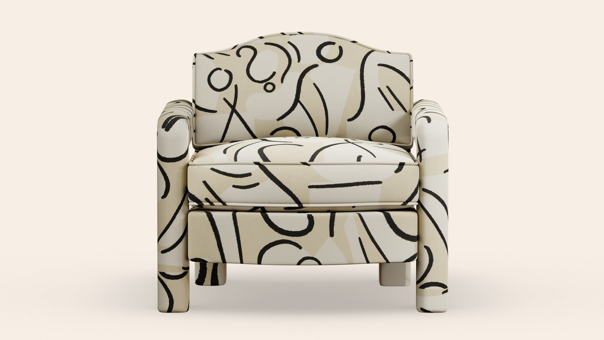 Elio Armchair, Coconut