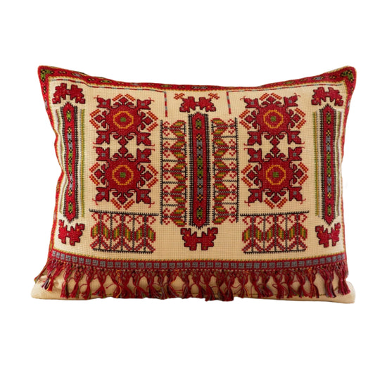 The Evia Vintage Pillow