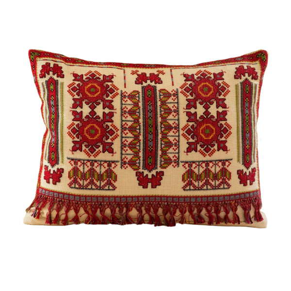 The Evia Vintage Pillow
