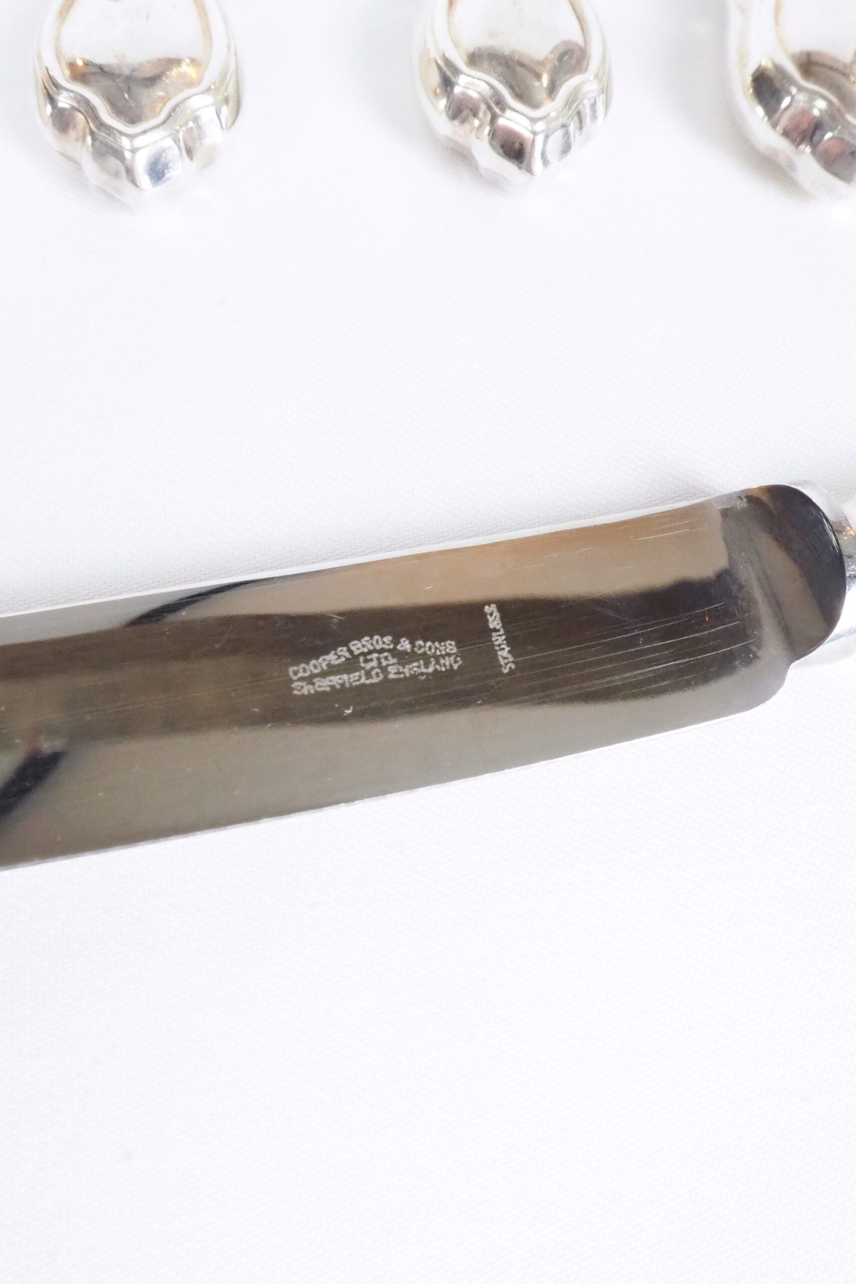 6 Vintage Silver Plate Knives