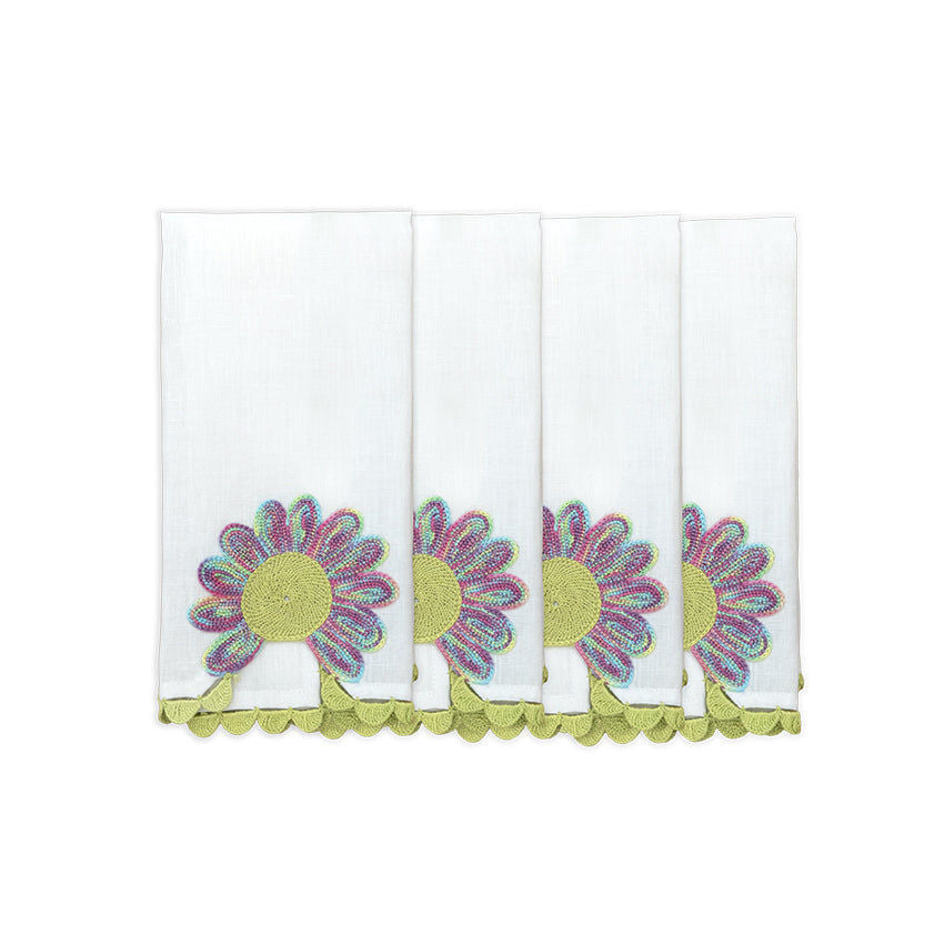 The Crochet Garden - Table Napkin (Set of 4)