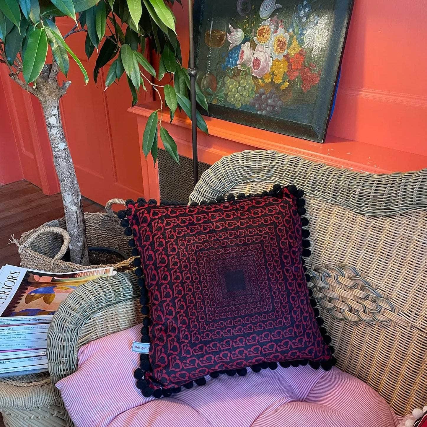 Bog Witch Velvet Cushion