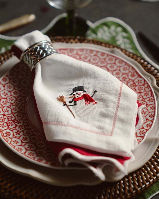 Snowman Napkin
