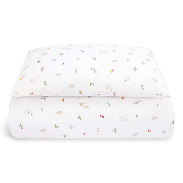 Organic Cotton Cotbed Bedding Set - Little Farm