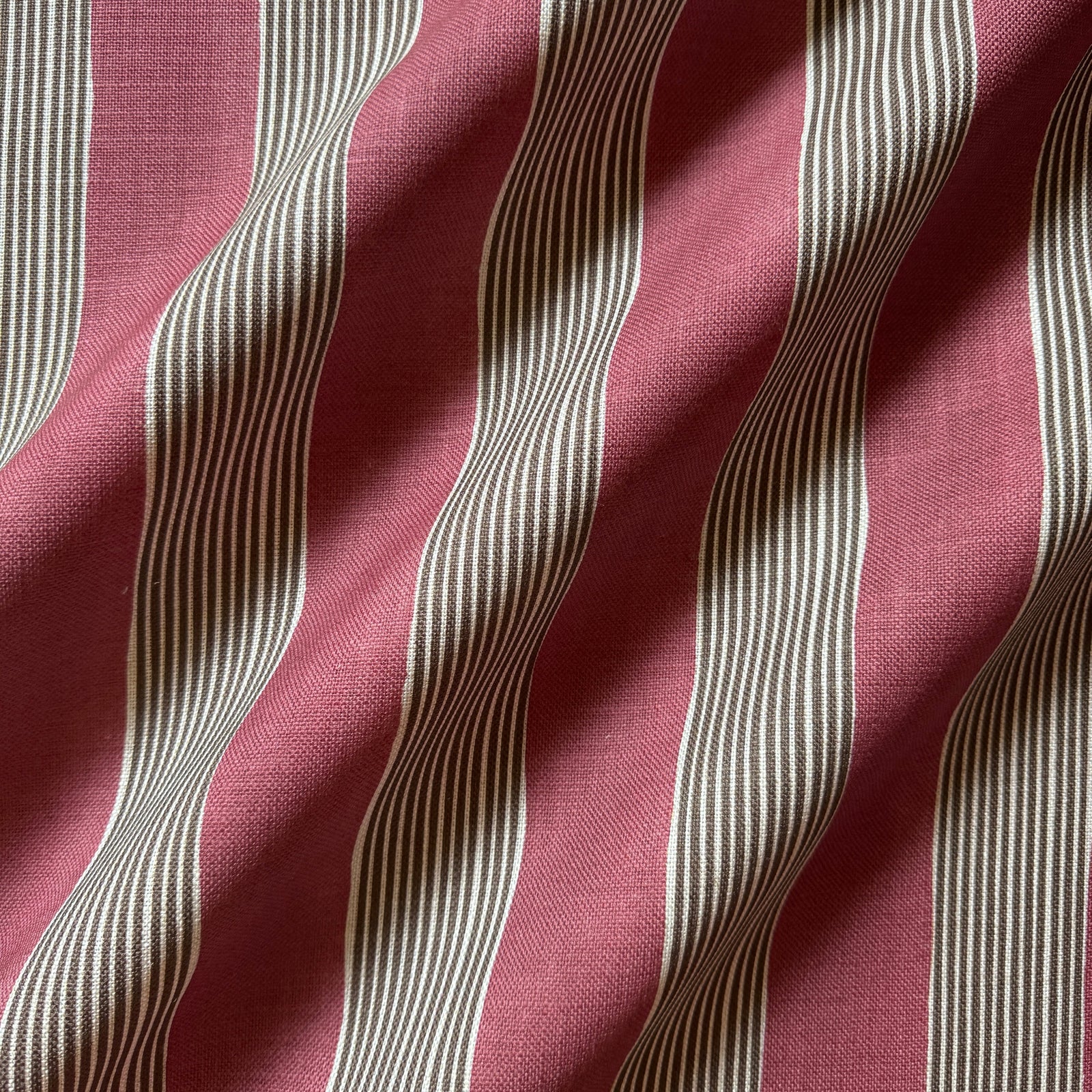 XL New Stripe Fabric - Cherry