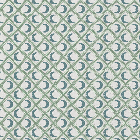 Kit Moon Fabric - Blue Moon