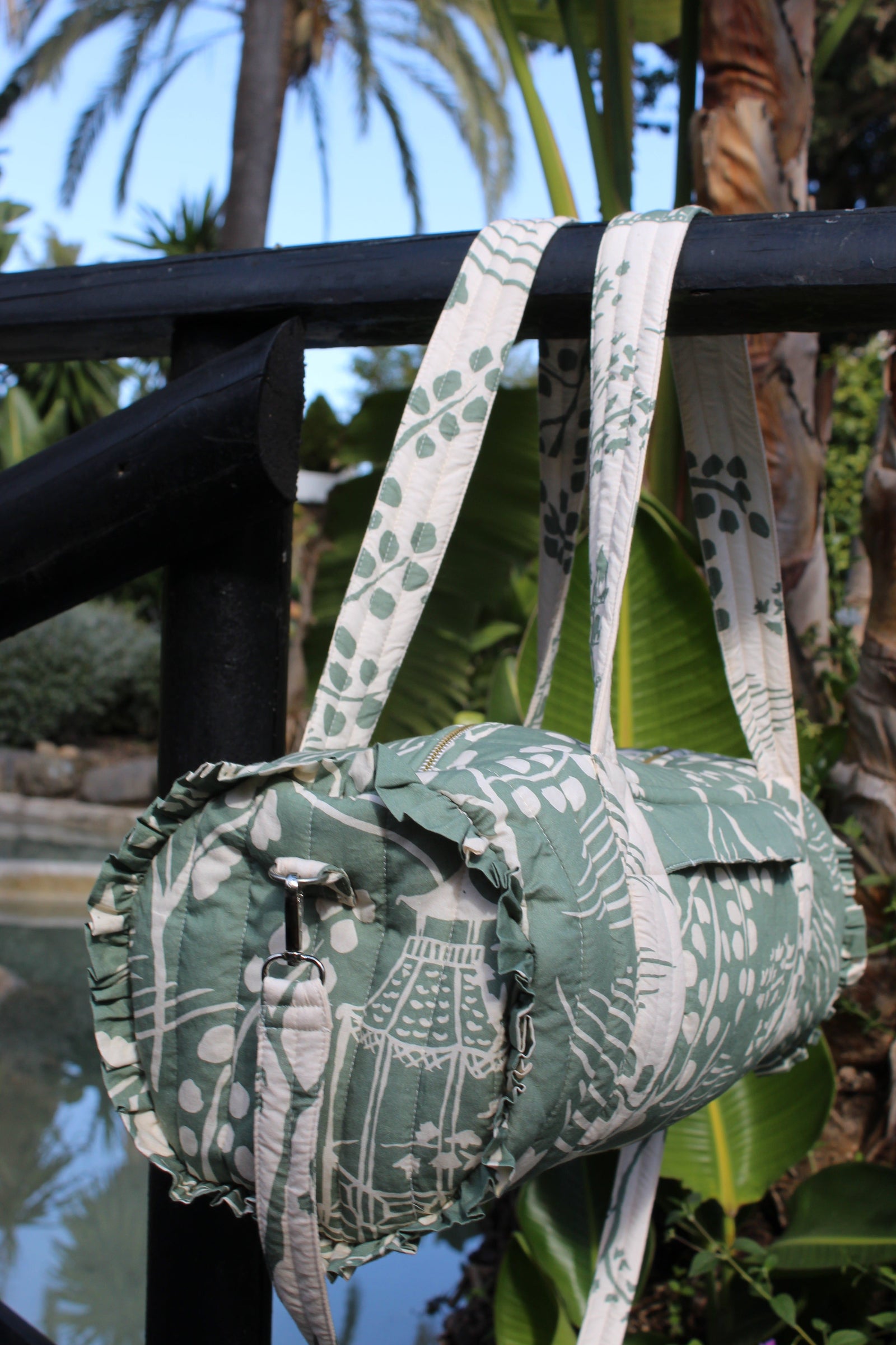 Chinoiserie Quilted Bag