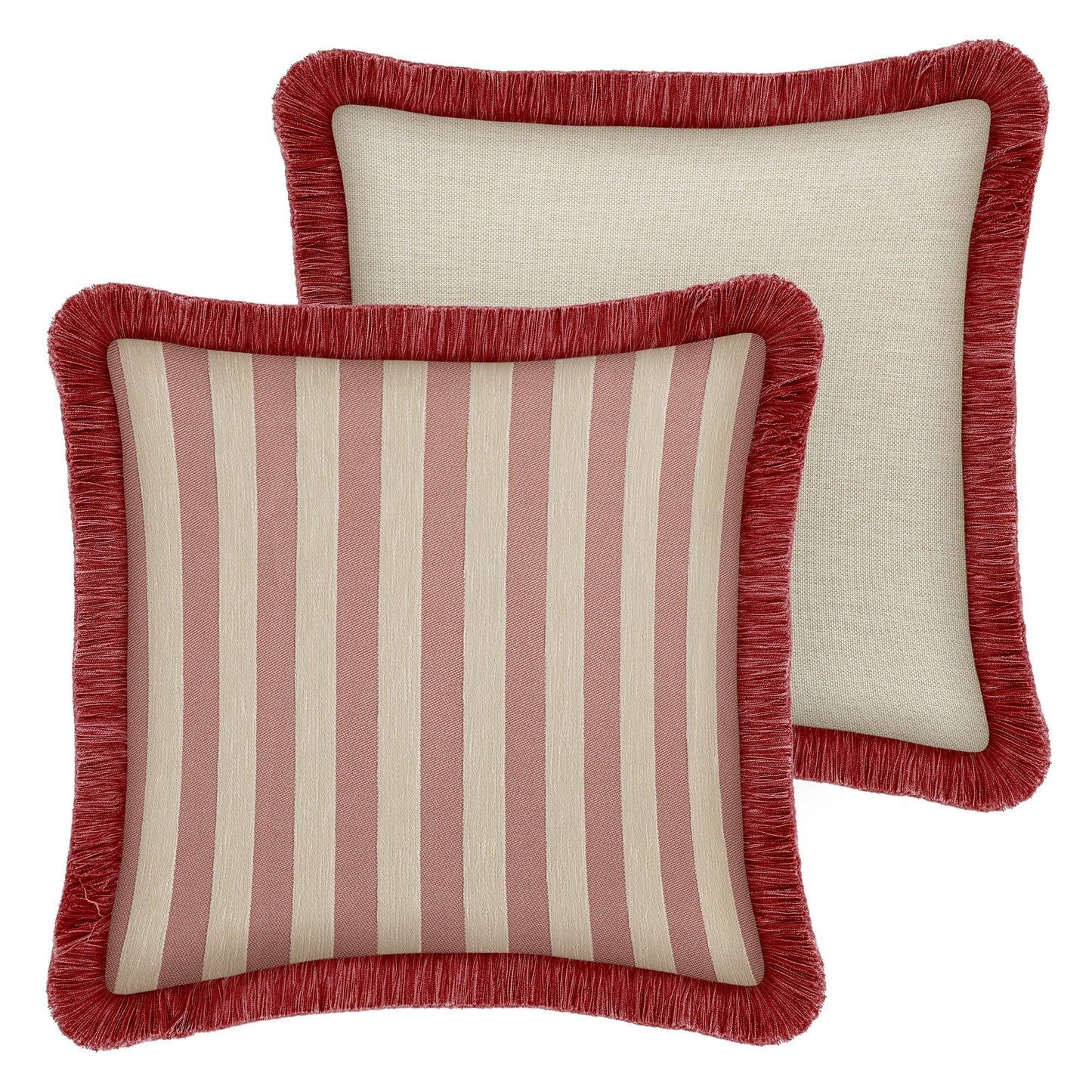 Cushion Jackie Rose & Ecru