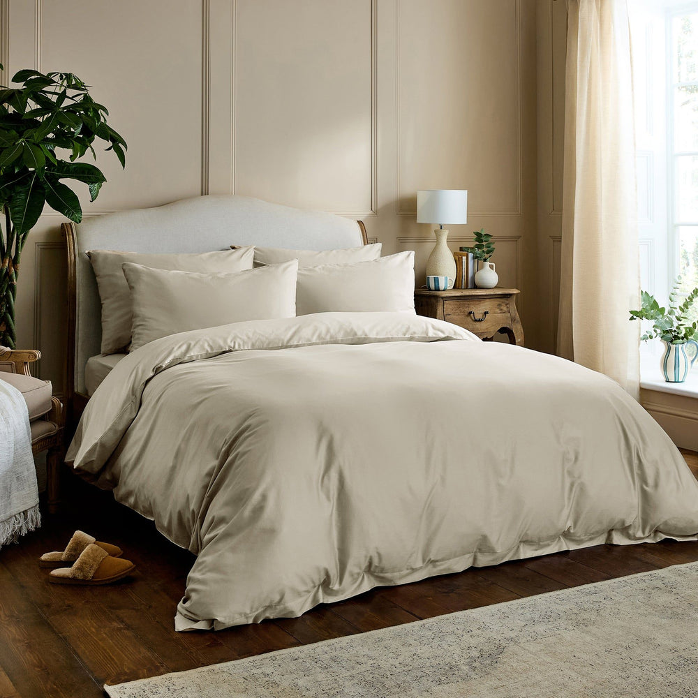 Luxury Organic Cotton Almond Original Duvet Cover