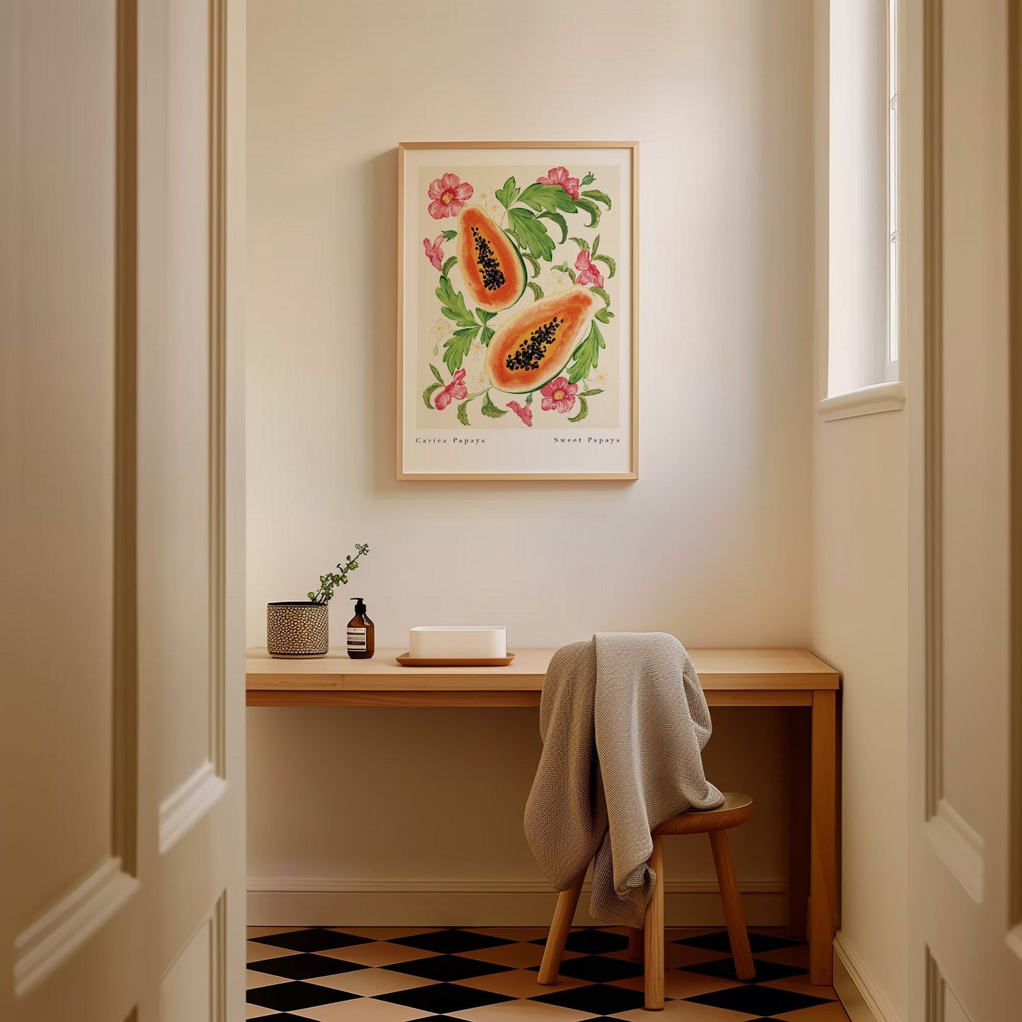 Sweet Papaya Art Print