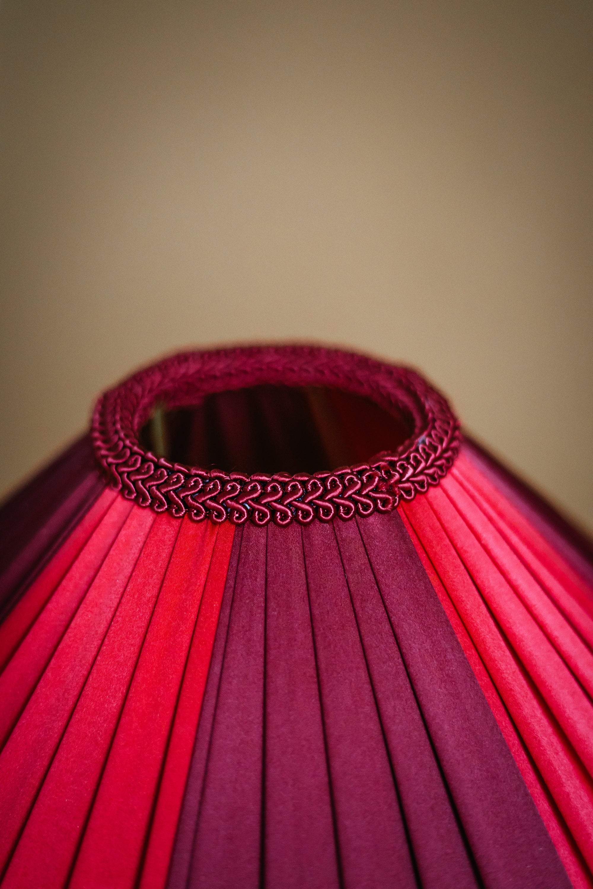 The Fitz - Burgundy Lamp