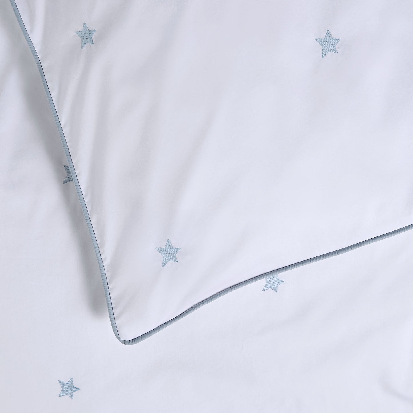 Luxury Organic Cotton Ocean Blue Amongst The Stars Bedding Set