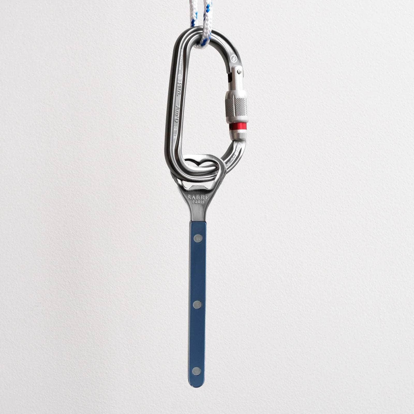 Bistrot Pearly Bottle Opener, Steel Blue