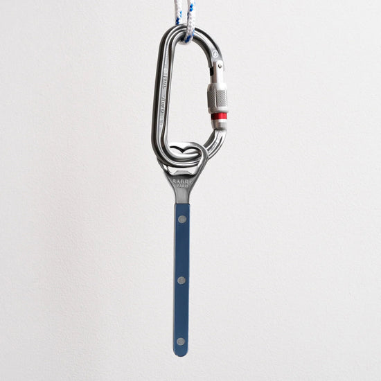 Bistrot Pearly Bottle Opener, Steel Blue