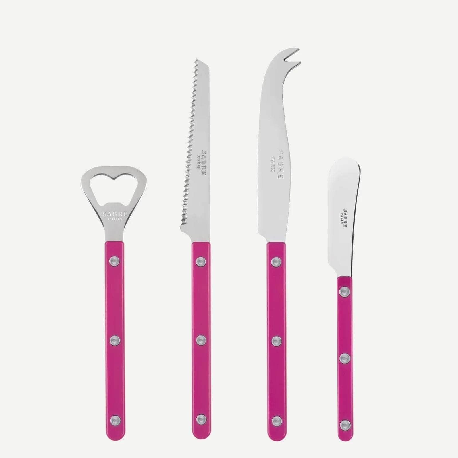 Bistrot Aperitif Cutlery Set, Raspberry