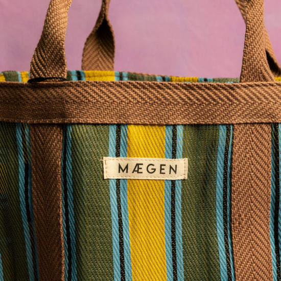 Everywhere Bag | Chocolate/ Yellow/ Olive