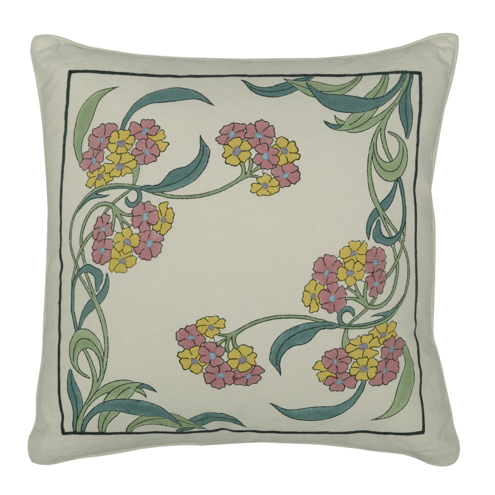 Block Printed Interior Pillow Cover – 20x20 in
