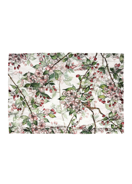 Cherry Blossom Linen Placemat