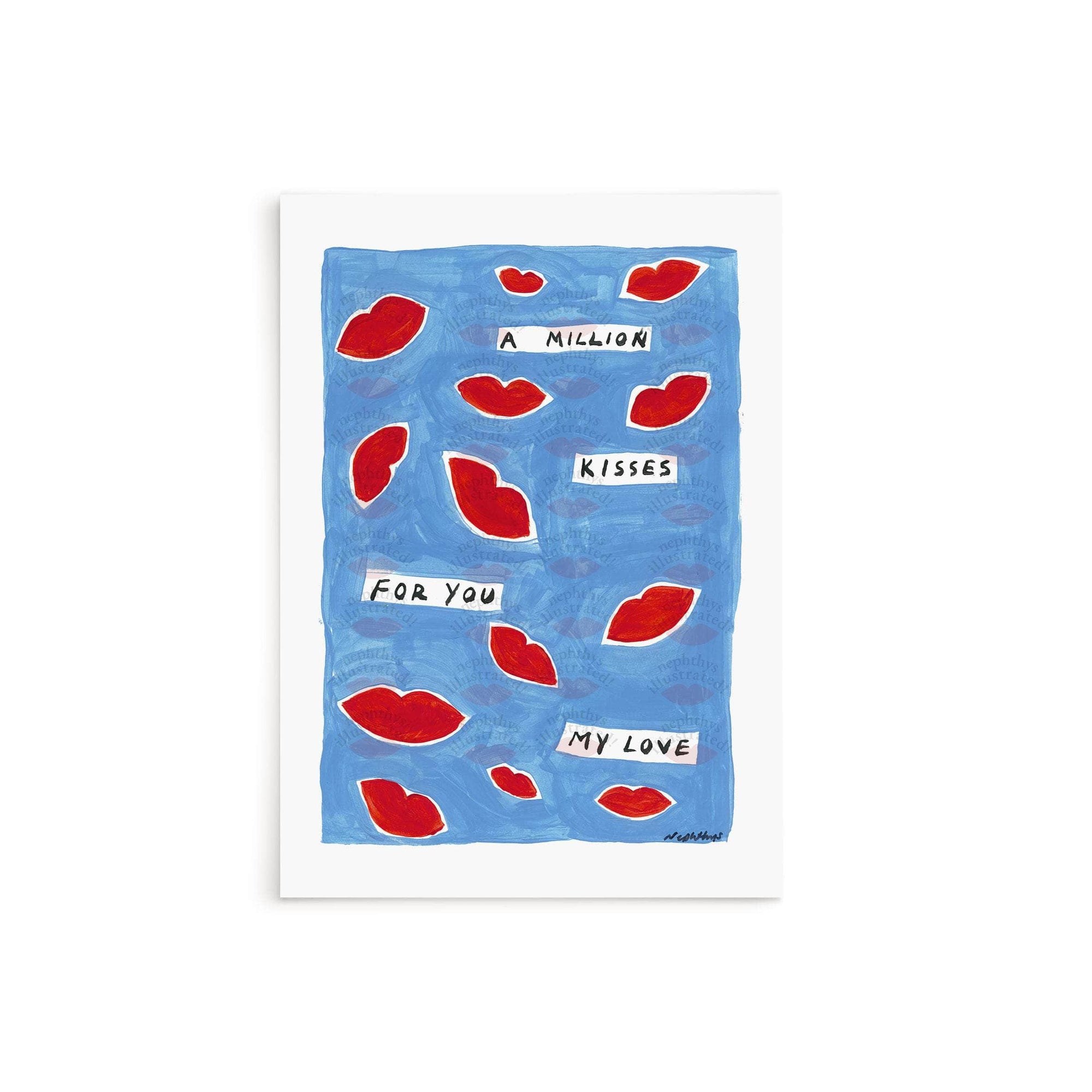 A Million Kisses Print