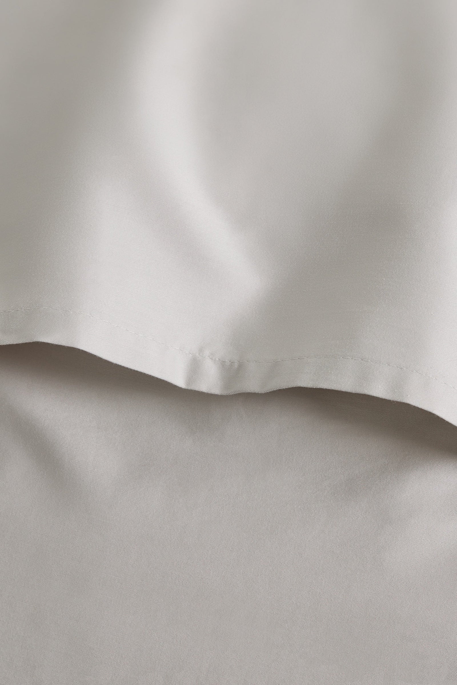 Sateen Organic Cotton Pillowcases - Equinox Silver