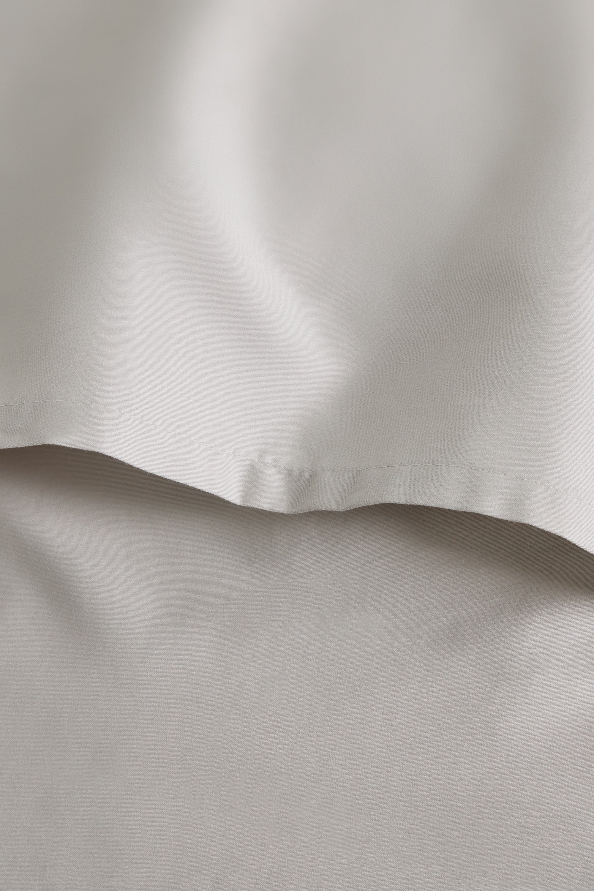 Sateen Organic Cotton Pillowcases - Equinox Silver