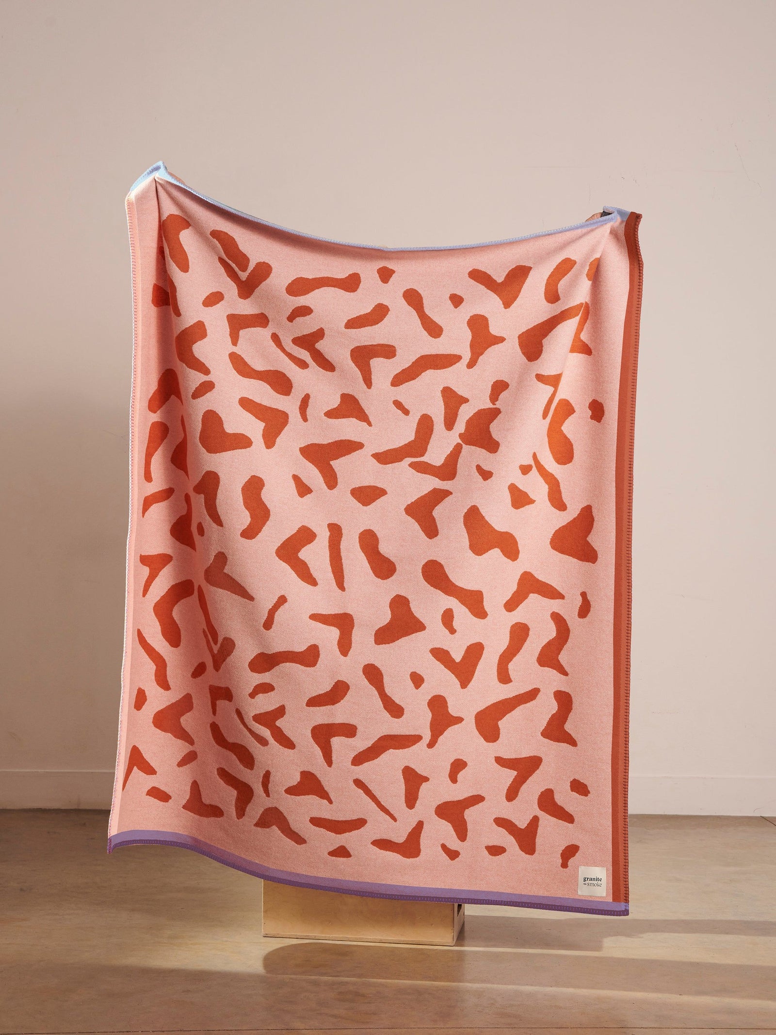 Scatter Blanket Orange + Pink
