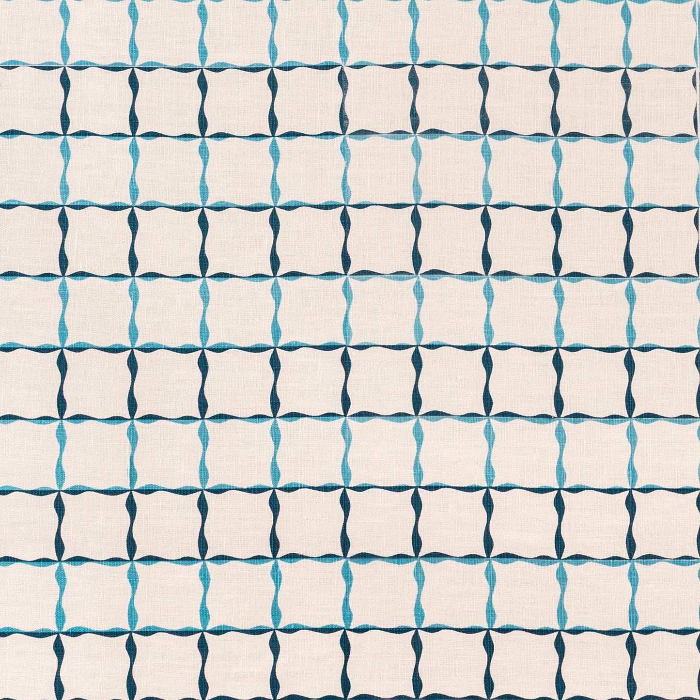 Ribbon Stripe Fabric (Tones of Blues)