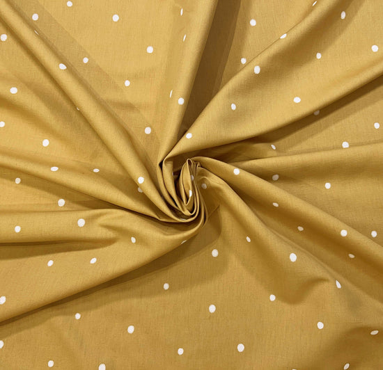 Dolce Daisies Fabric, Cannoli, Sample