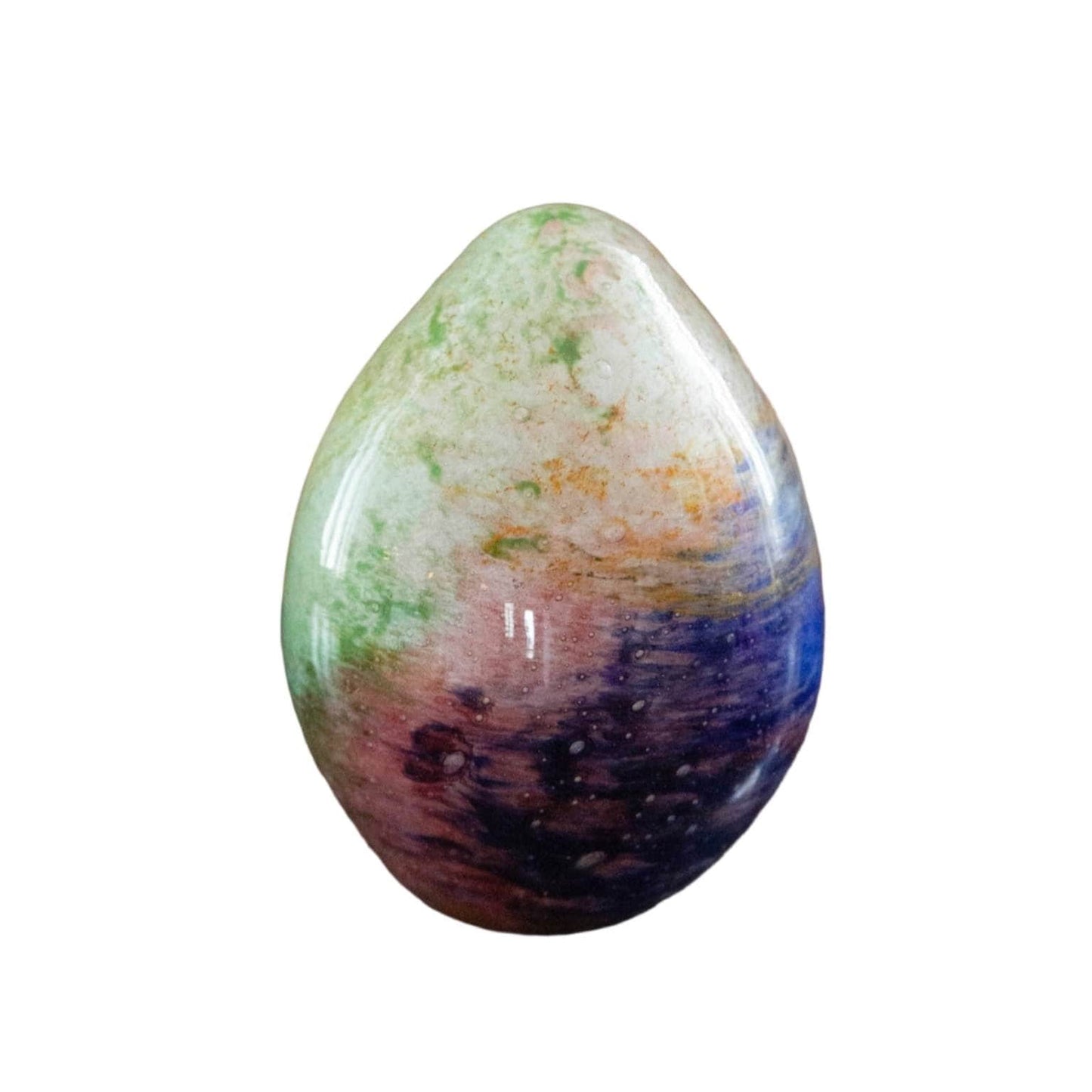 Anthologist Glass Easter Egg, Multicolor, Large