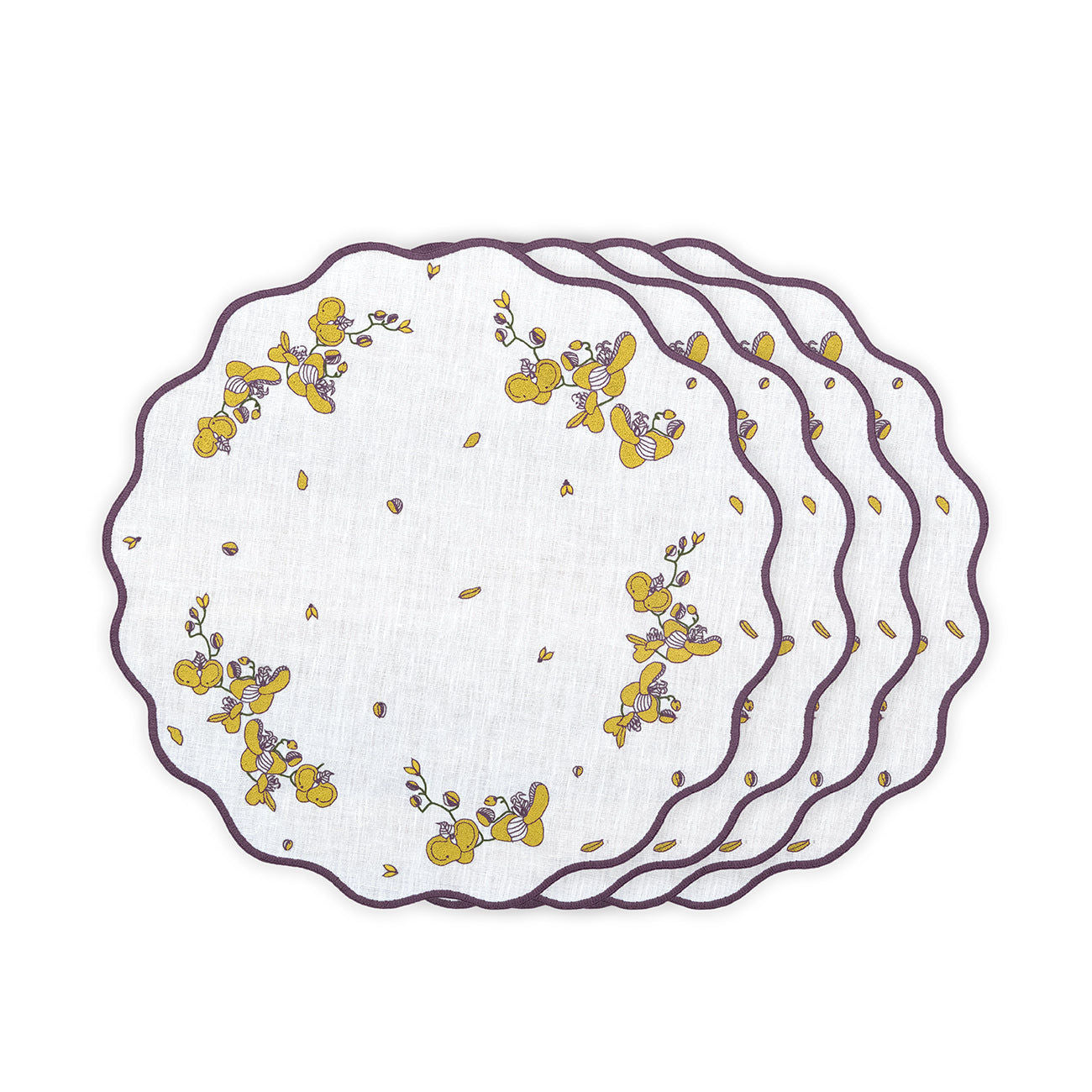 Orchid Carousel - Placemat (Set of 4)