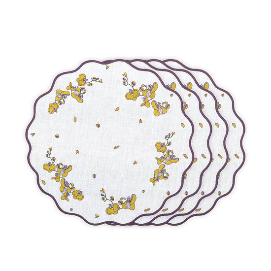 Orchid Carousel - Placemat (Set of 4)