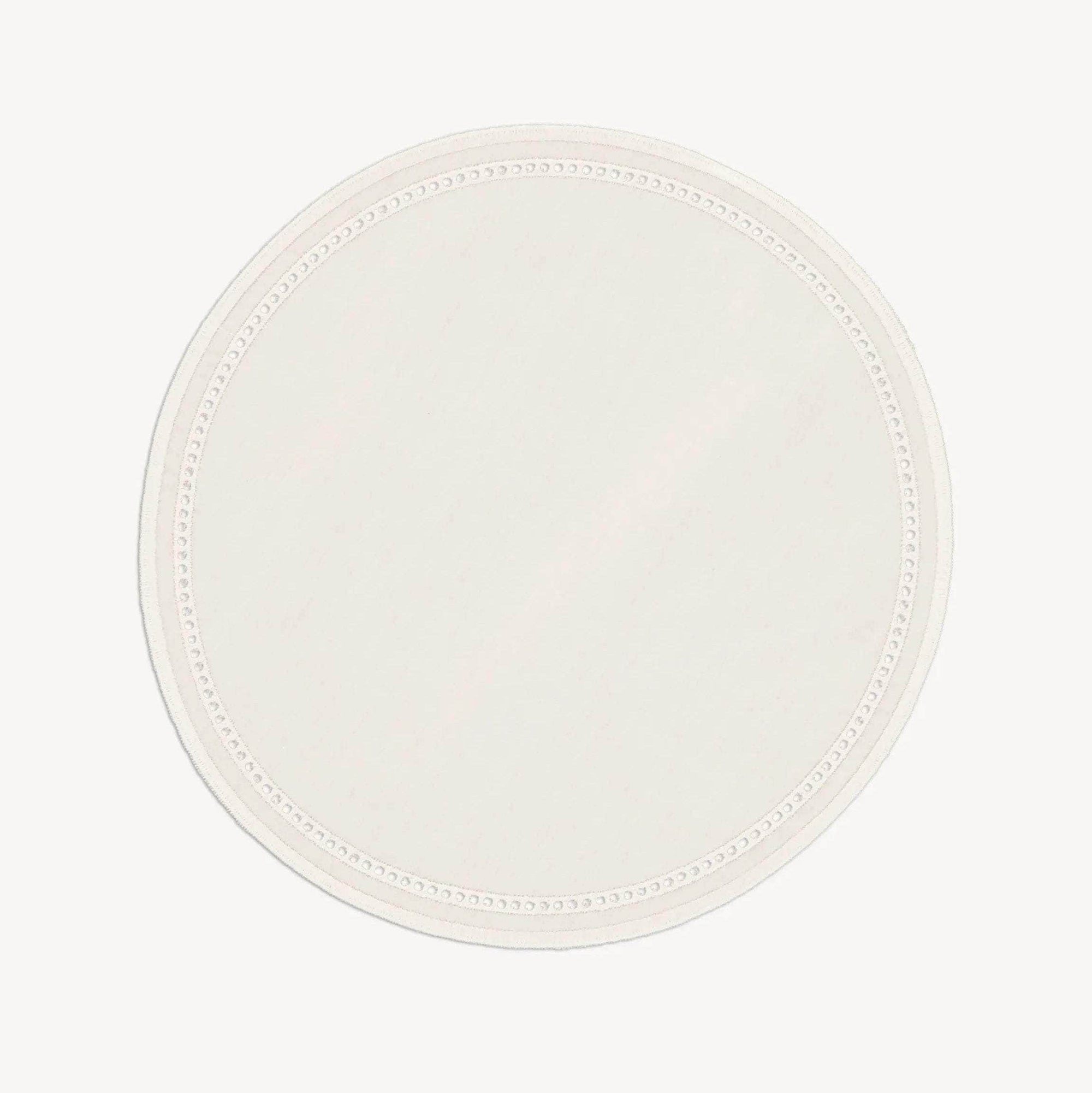 Embroidered Round Cloth Ø25cm