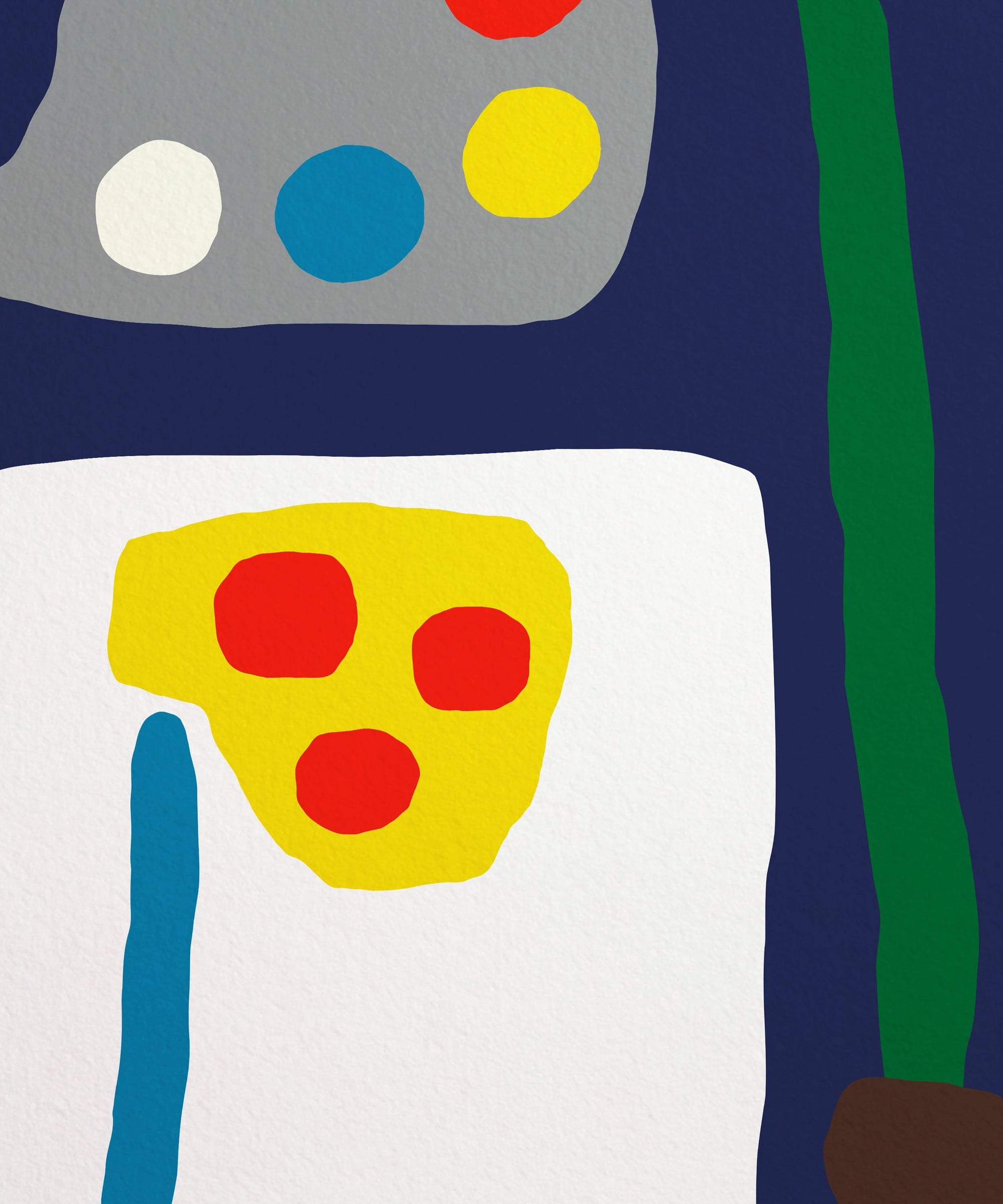 Fine Artist Print - Navy