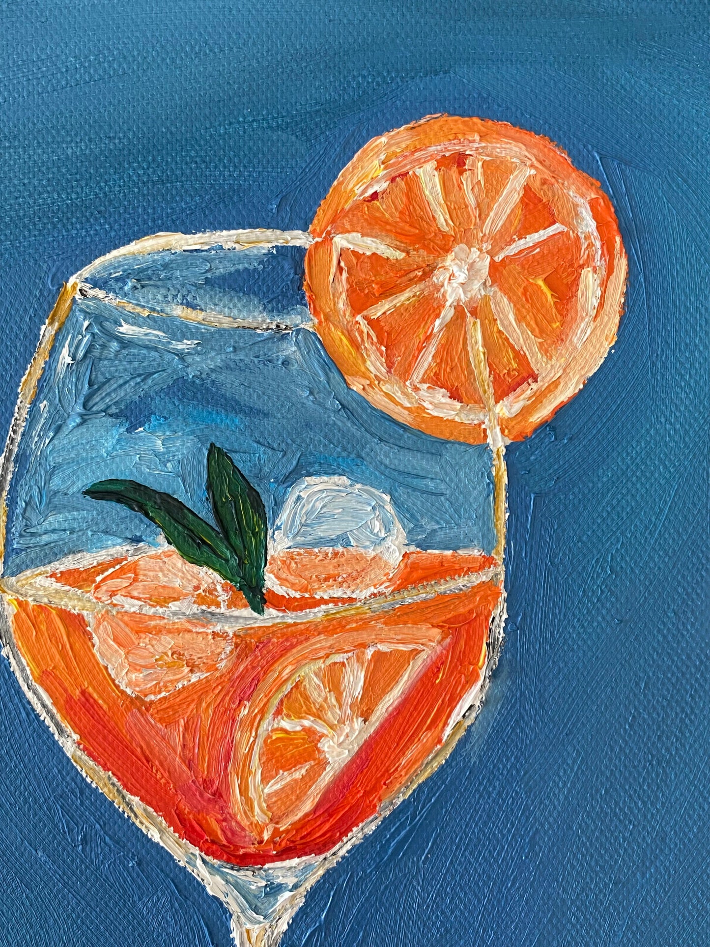 Aperol Painting
