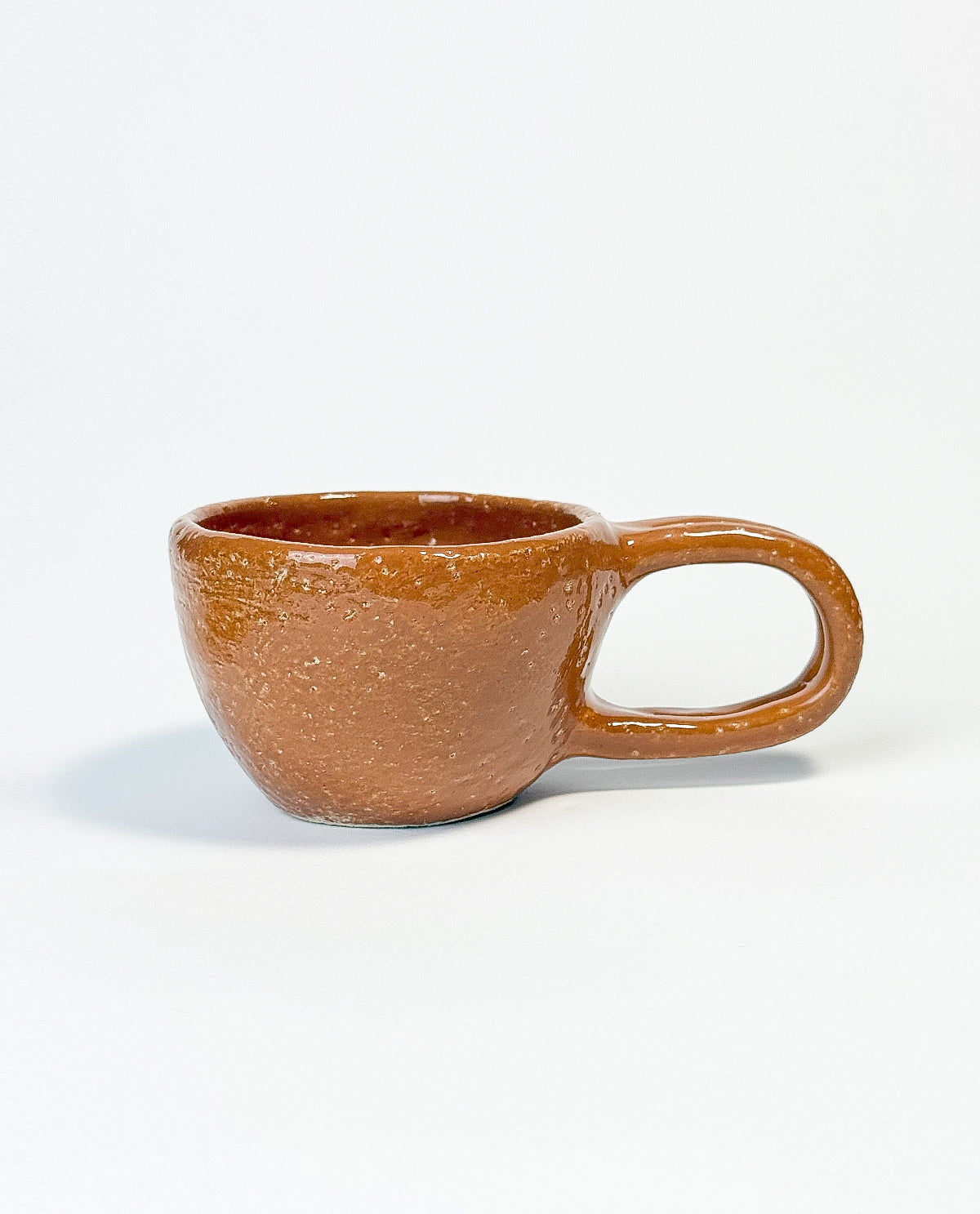Handmade Ceramic Mug with Oval Plate