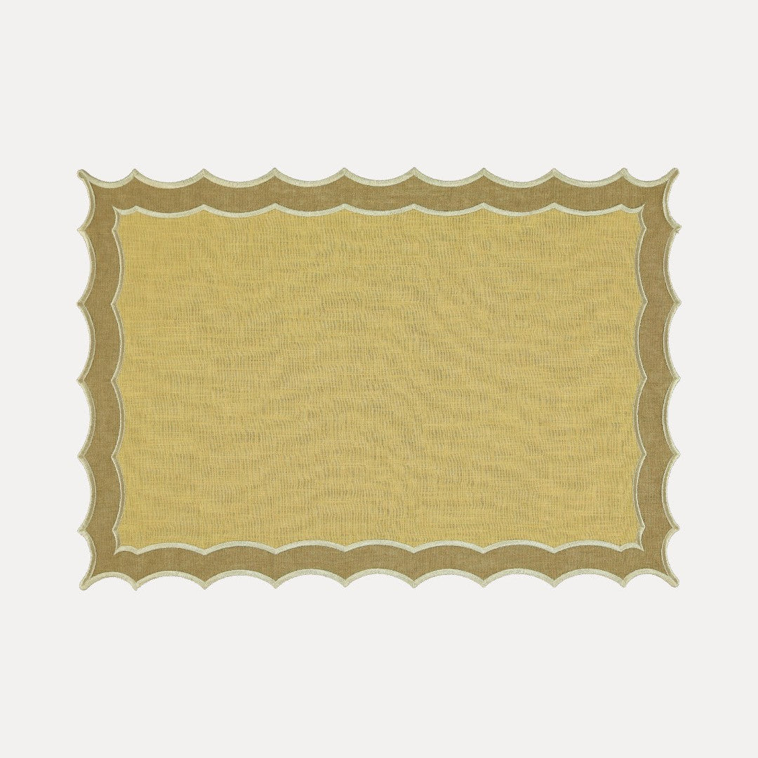 Évora Placemat, Green With Green