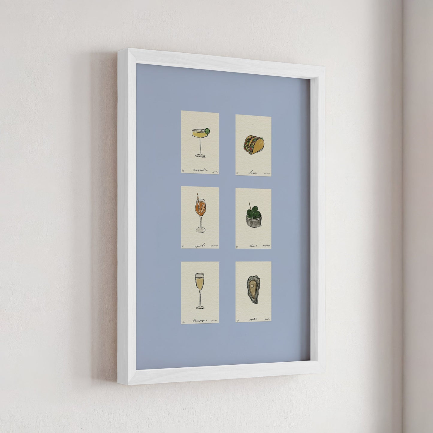 Sips & Snacks Set Print