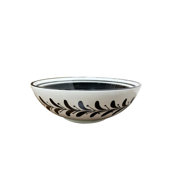 Helecho Salad Bowl, Jet Black