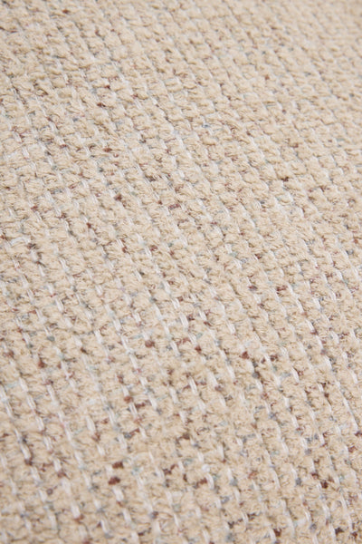 Plush Cushion Cover - Light Neutral