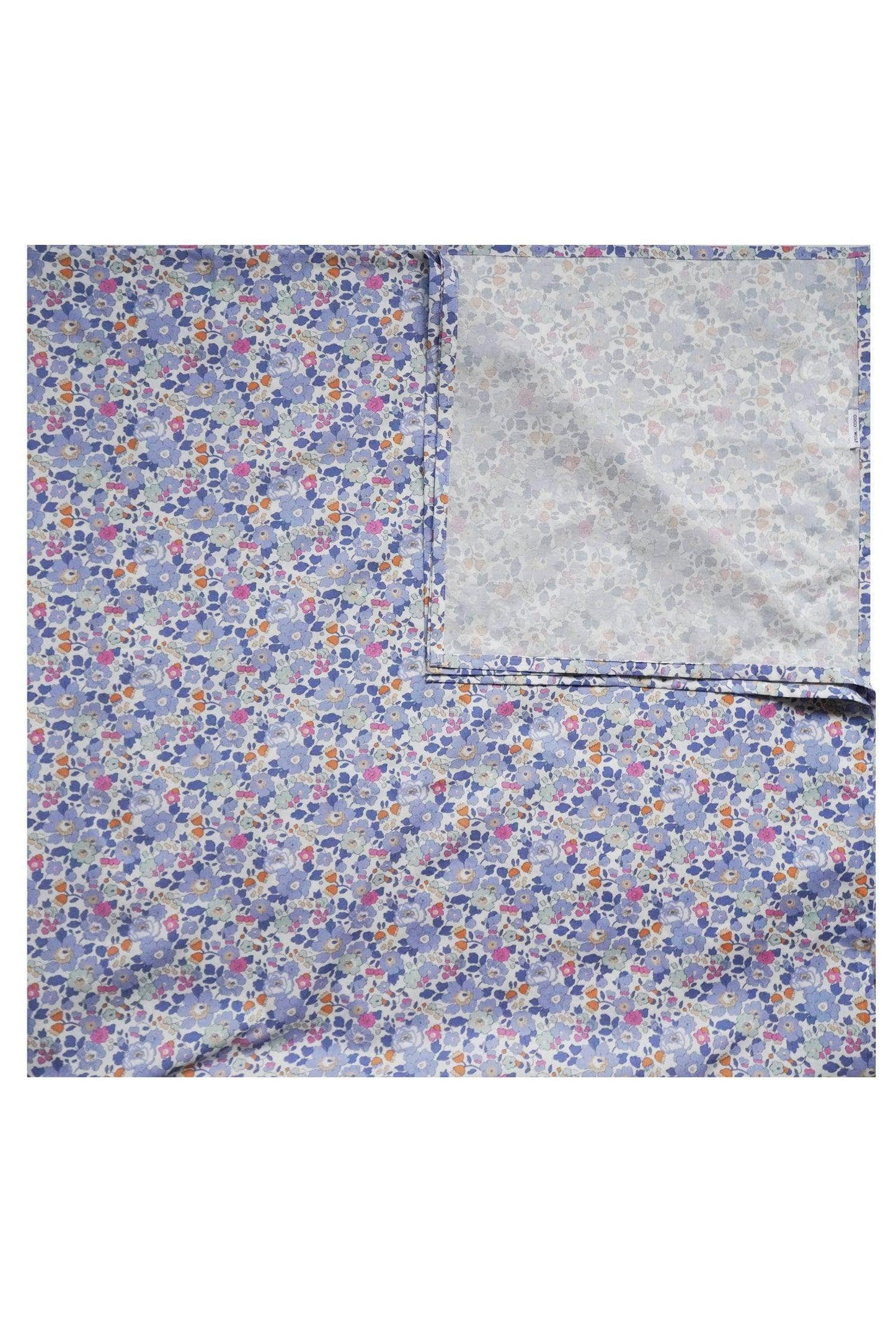 Tablecloth Made With Liberty Fabric Betsy Lavender Blue