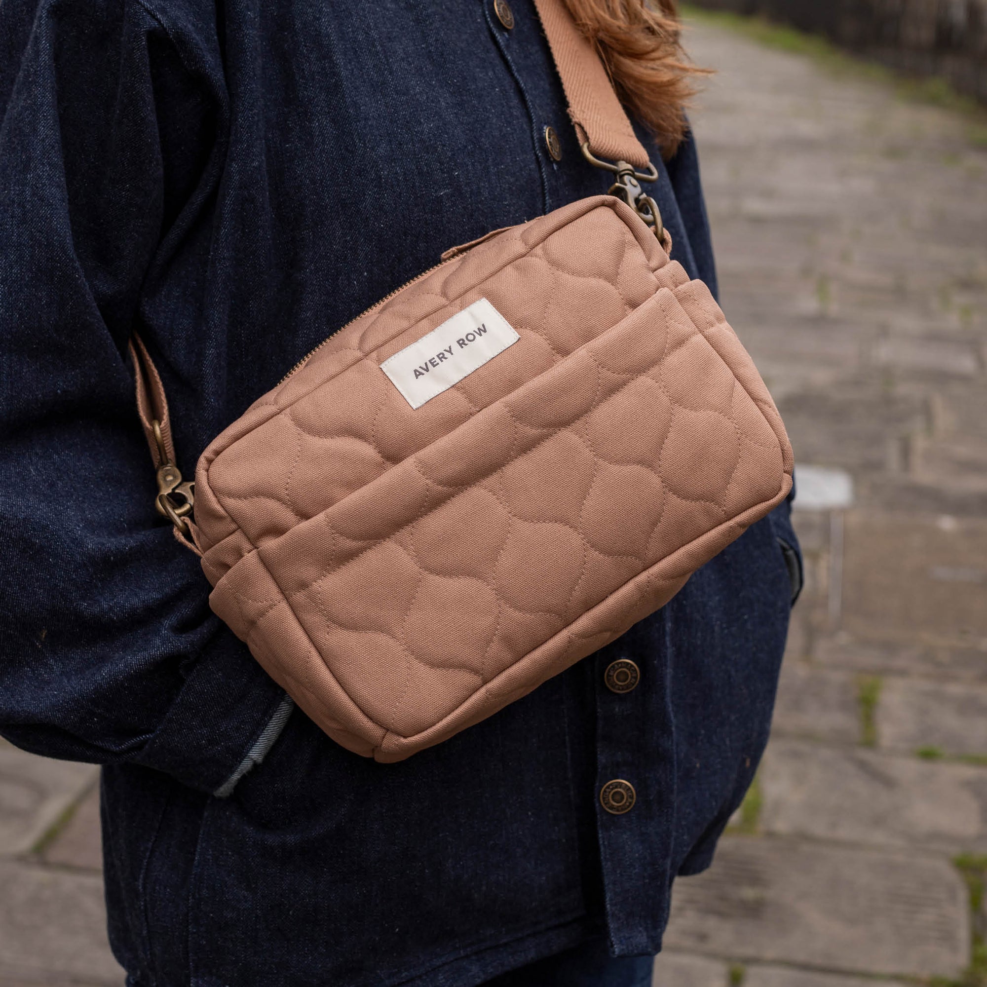 Pram Organiser Bag - Latte
