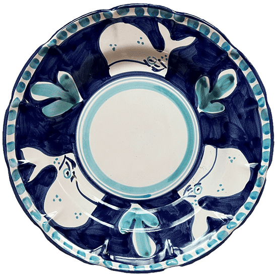 Amalfi Blue Whale Plate 25cm