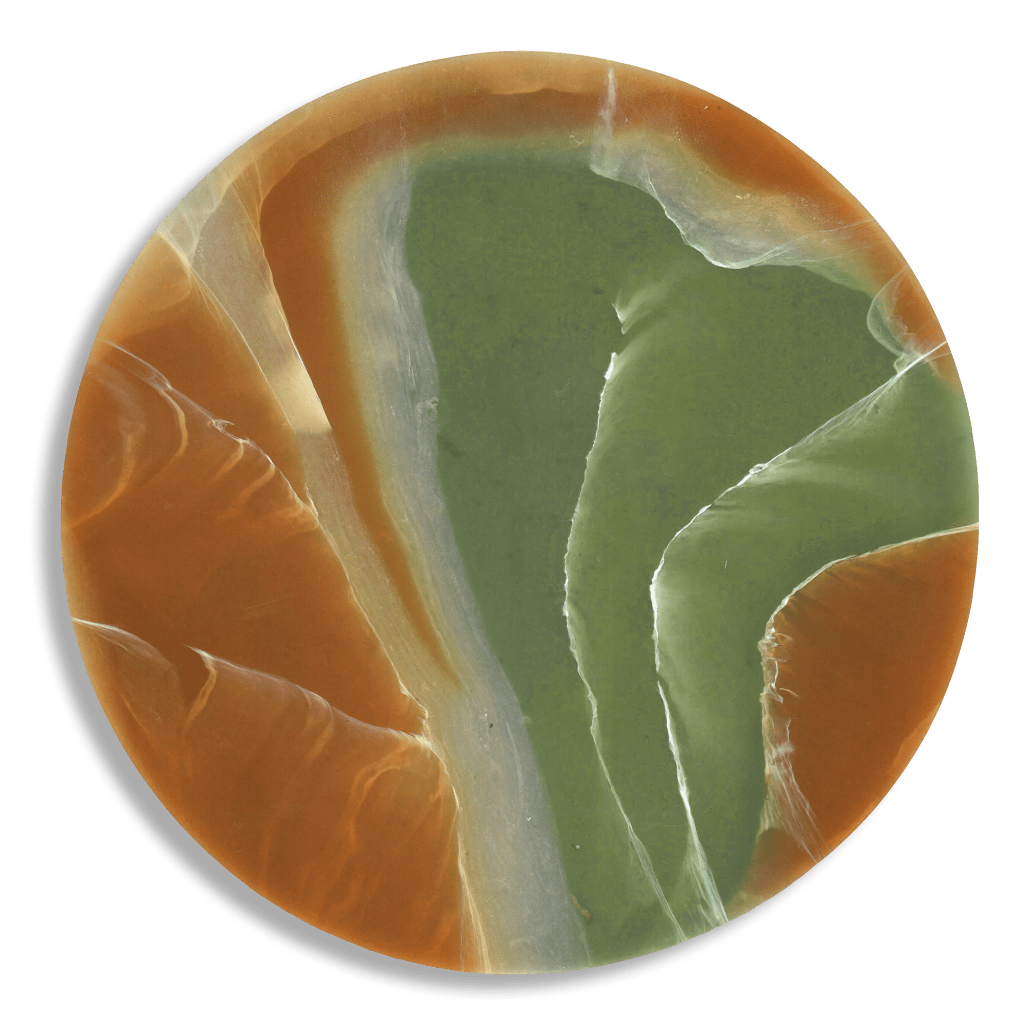 Recycled Plastic Coaster Sand Pumpkin