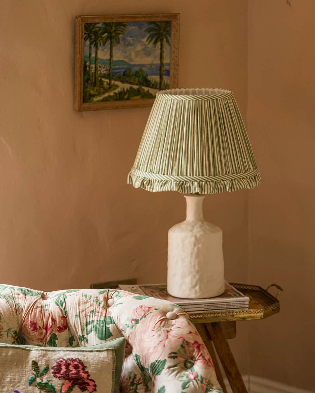 The Fine Stripe in Sage