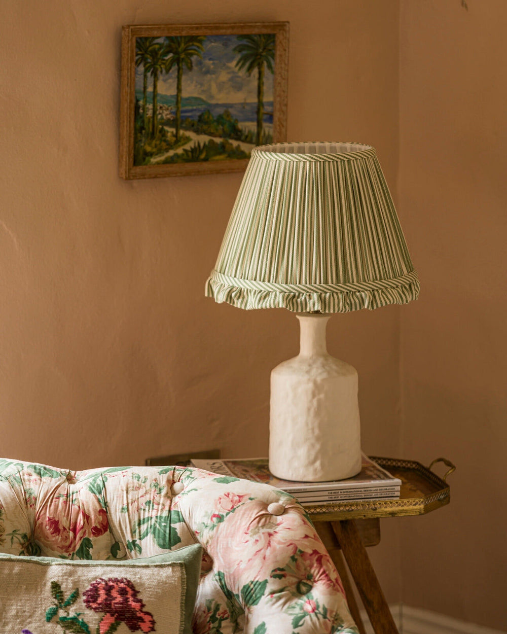 The Fine Stripe in Sage