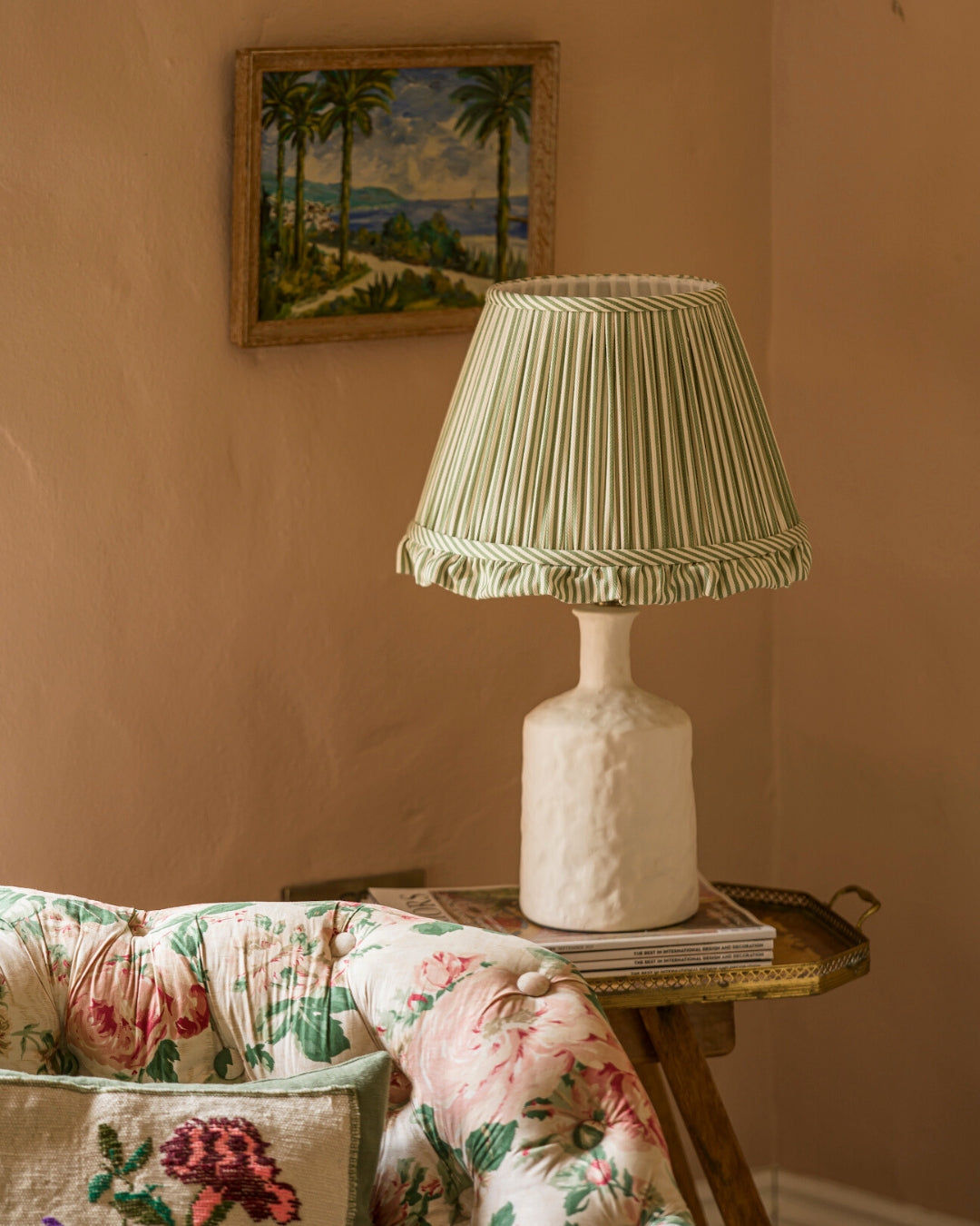 The Fine Stripe in Sage